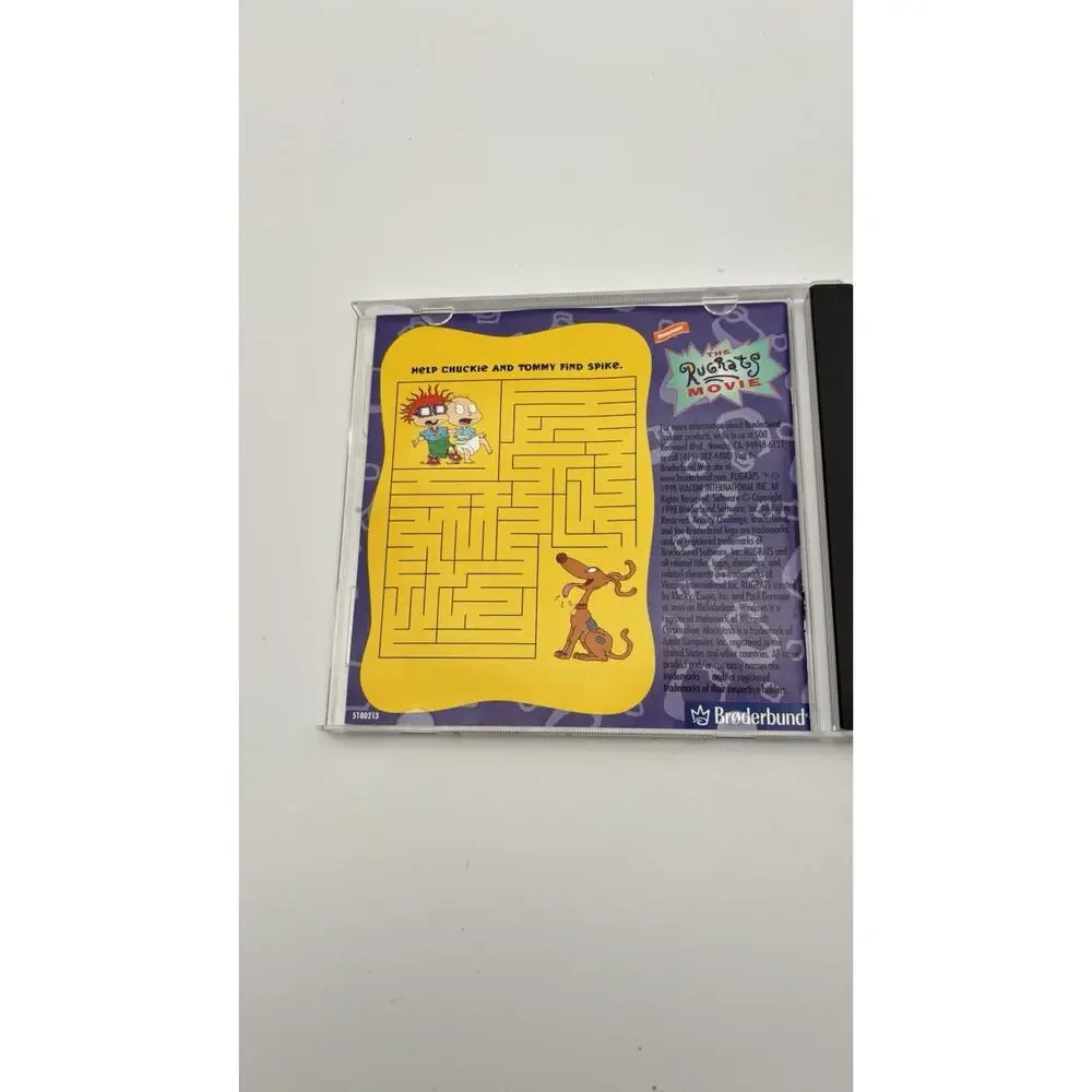 The Rugrats Movie Activity Challenge PC CD-ROM Windows Game 1998 VG Condition